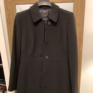 J.Crew Classic Day Coat, new w/o tags, black, sz 4